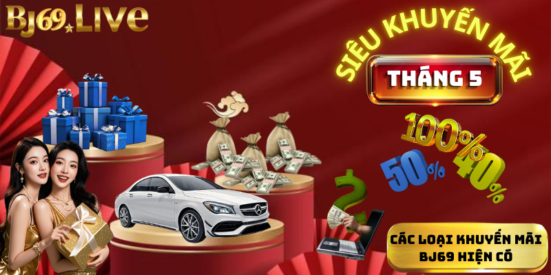 Các loại khuyến mãi Bj69 hiện có Các loại khuyến mãi Bj69 hiện có