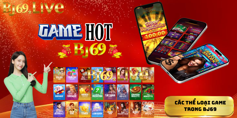 Các thể loại game trong bj69 Các thể loại game trong bj69